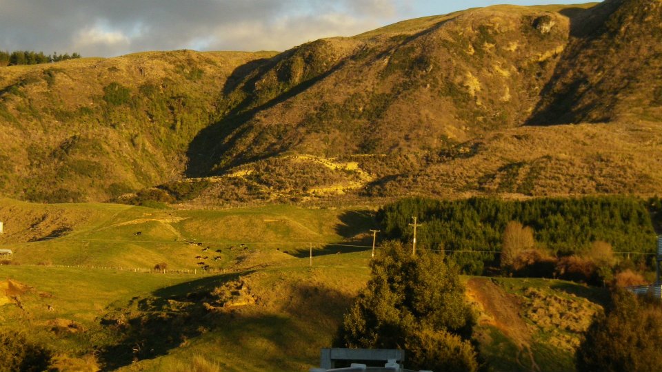 New Zealand mountains — Two for the Row'd
