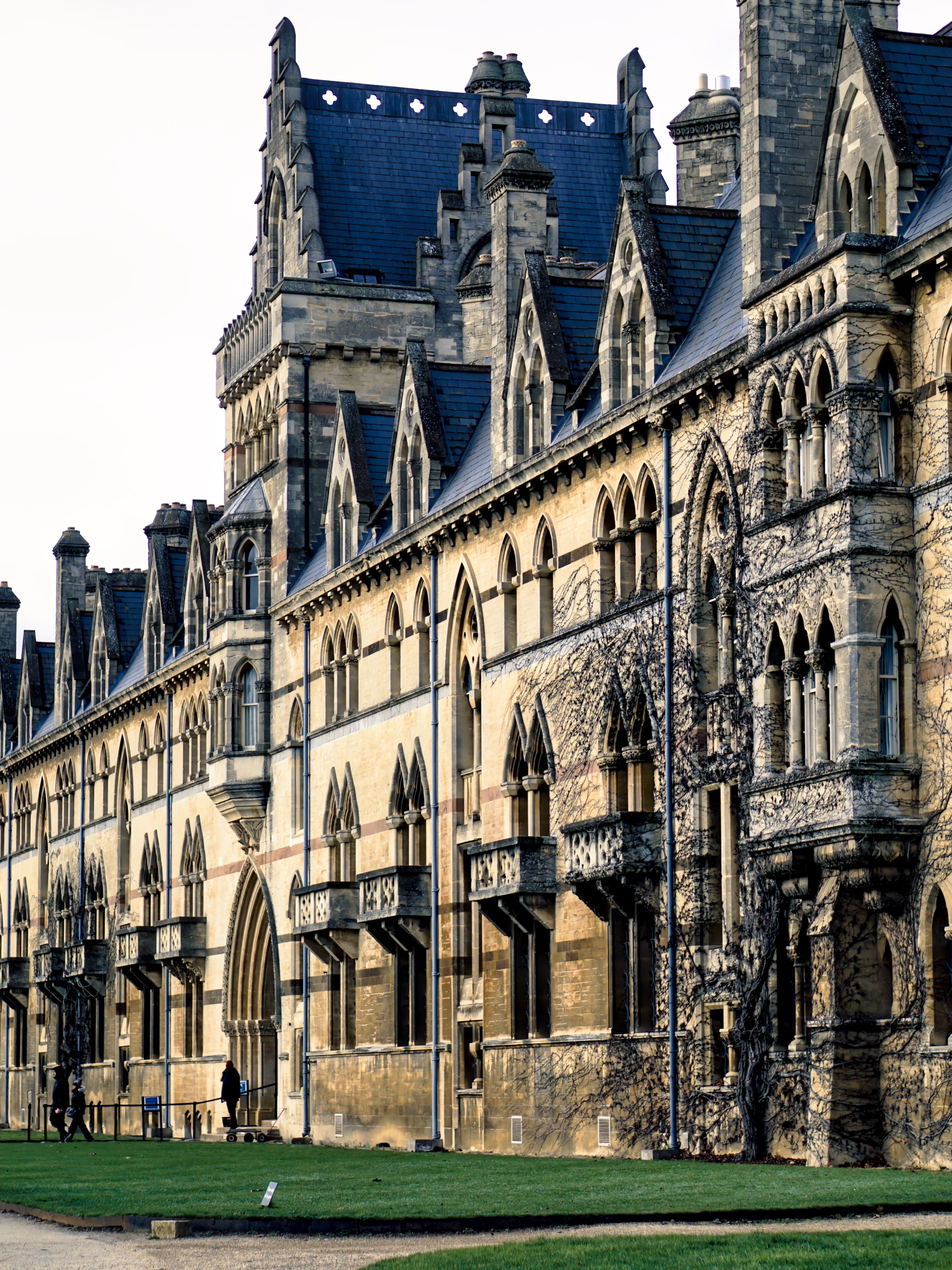 Oxford university college buildings and spires — Two for the Row'd