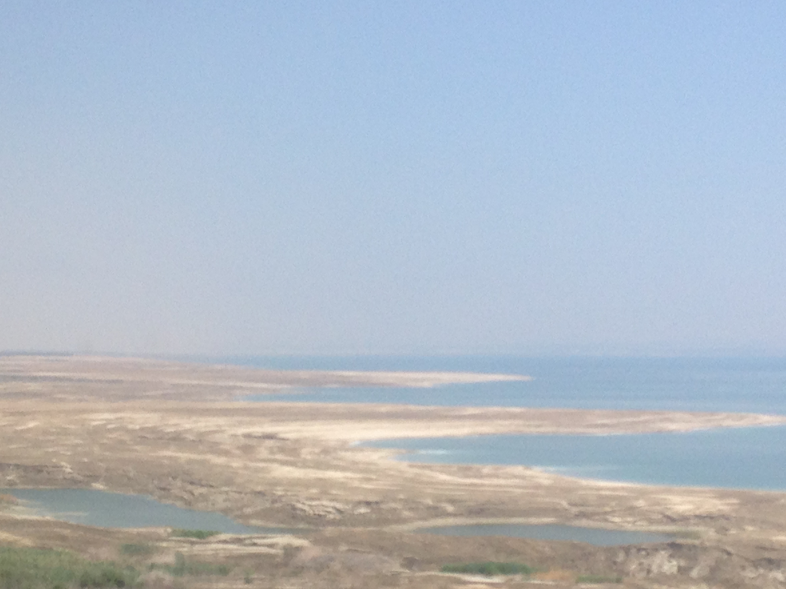 Dead Sea and Jordan Valley landscape from our 2018 Holy Land journey