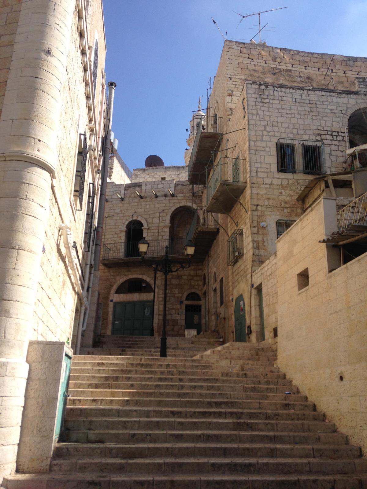 Bethlehem streets — Two for the Row'd