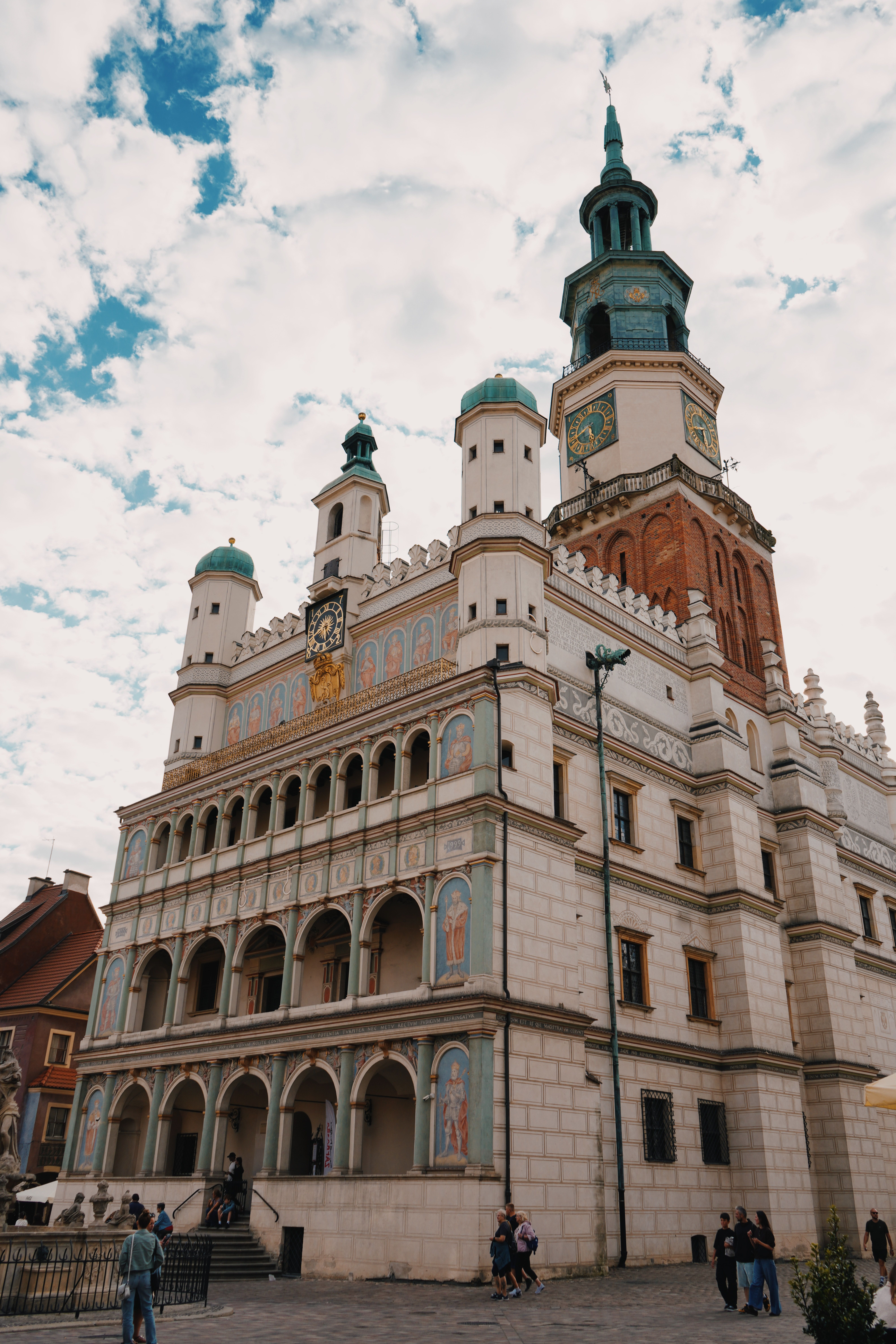 Ornate historic building in Poznań