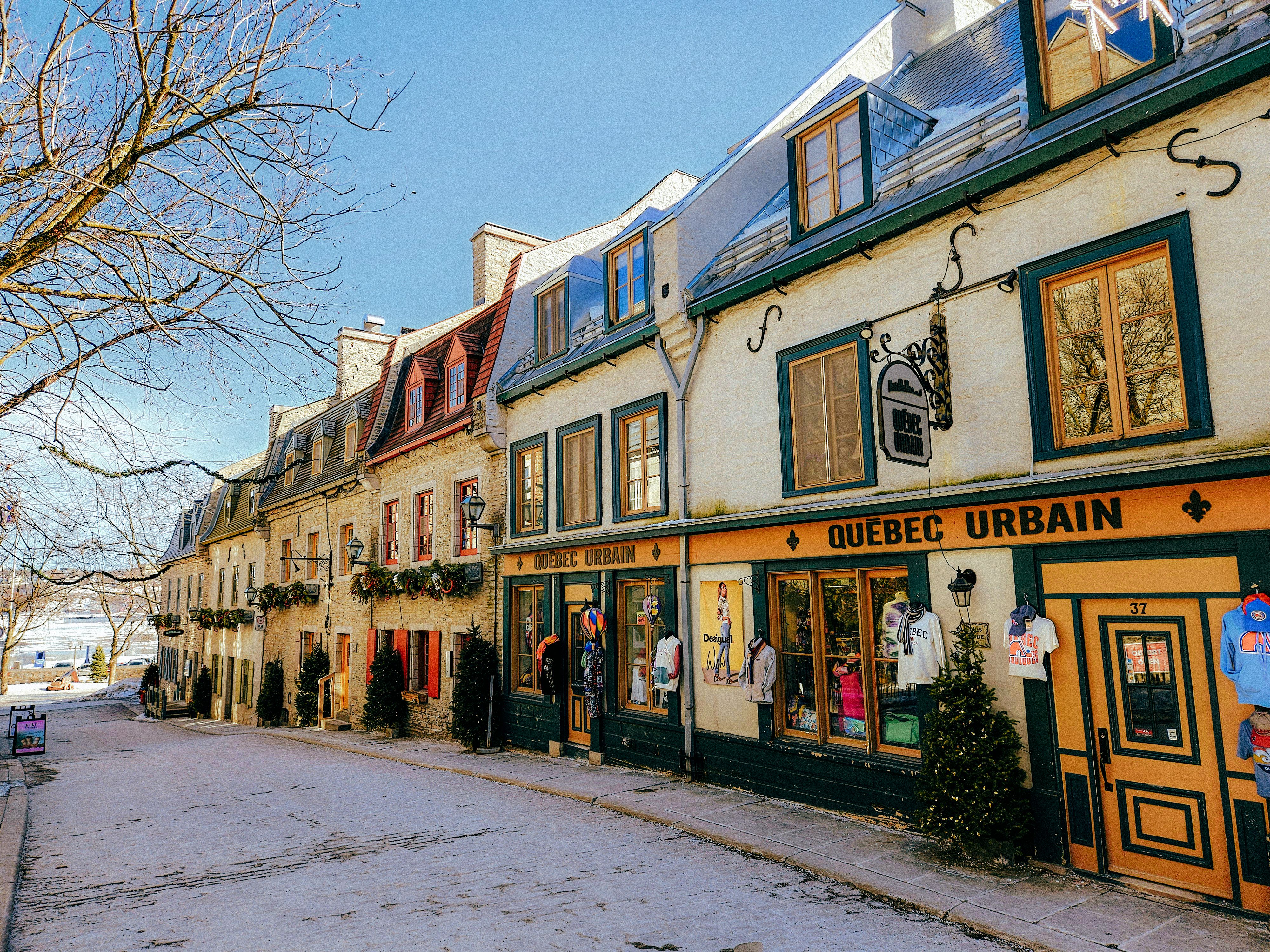 Quebec City streets