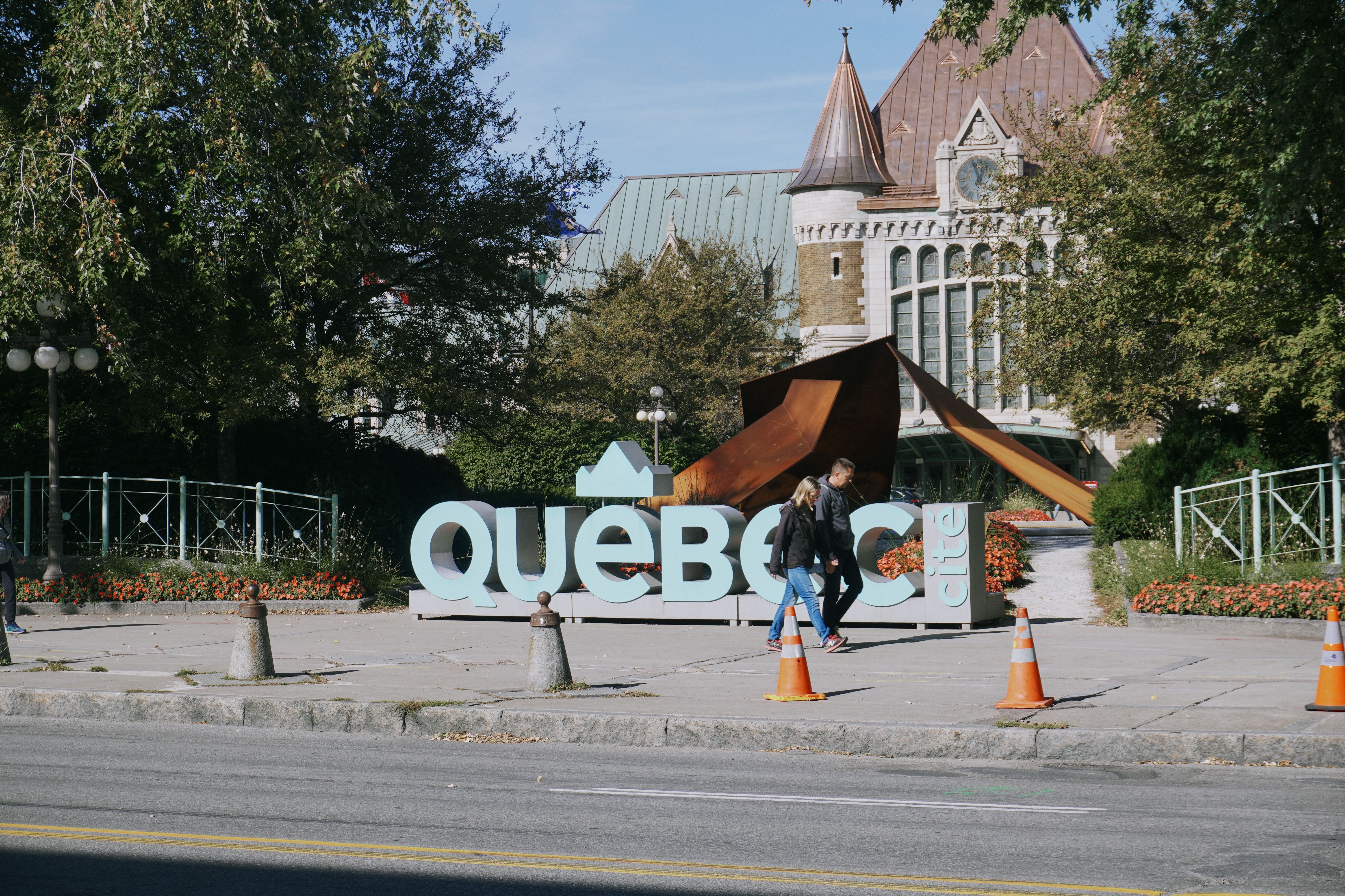 Quebec City sign