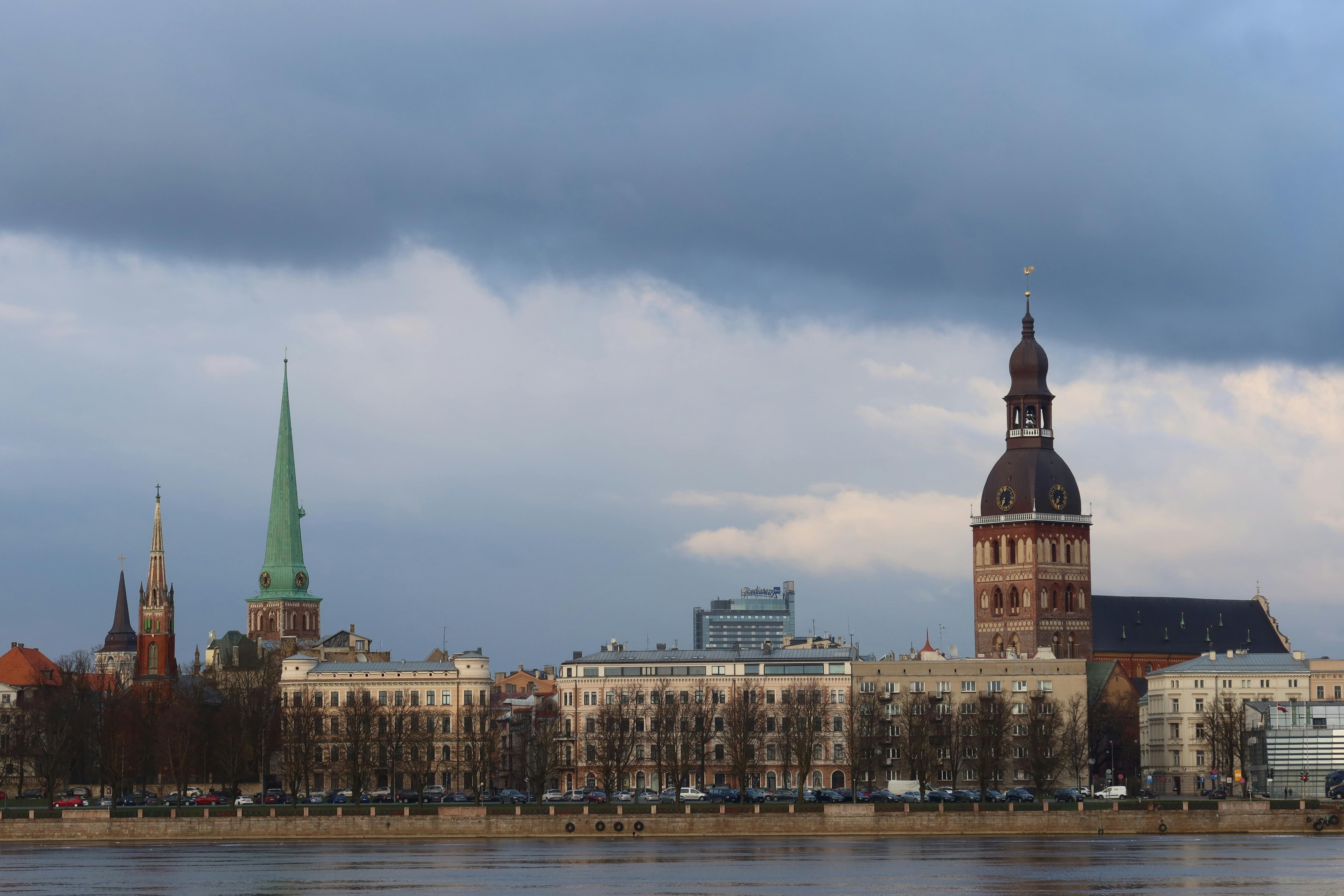Riga Latvia architecture — Two for the Row'd