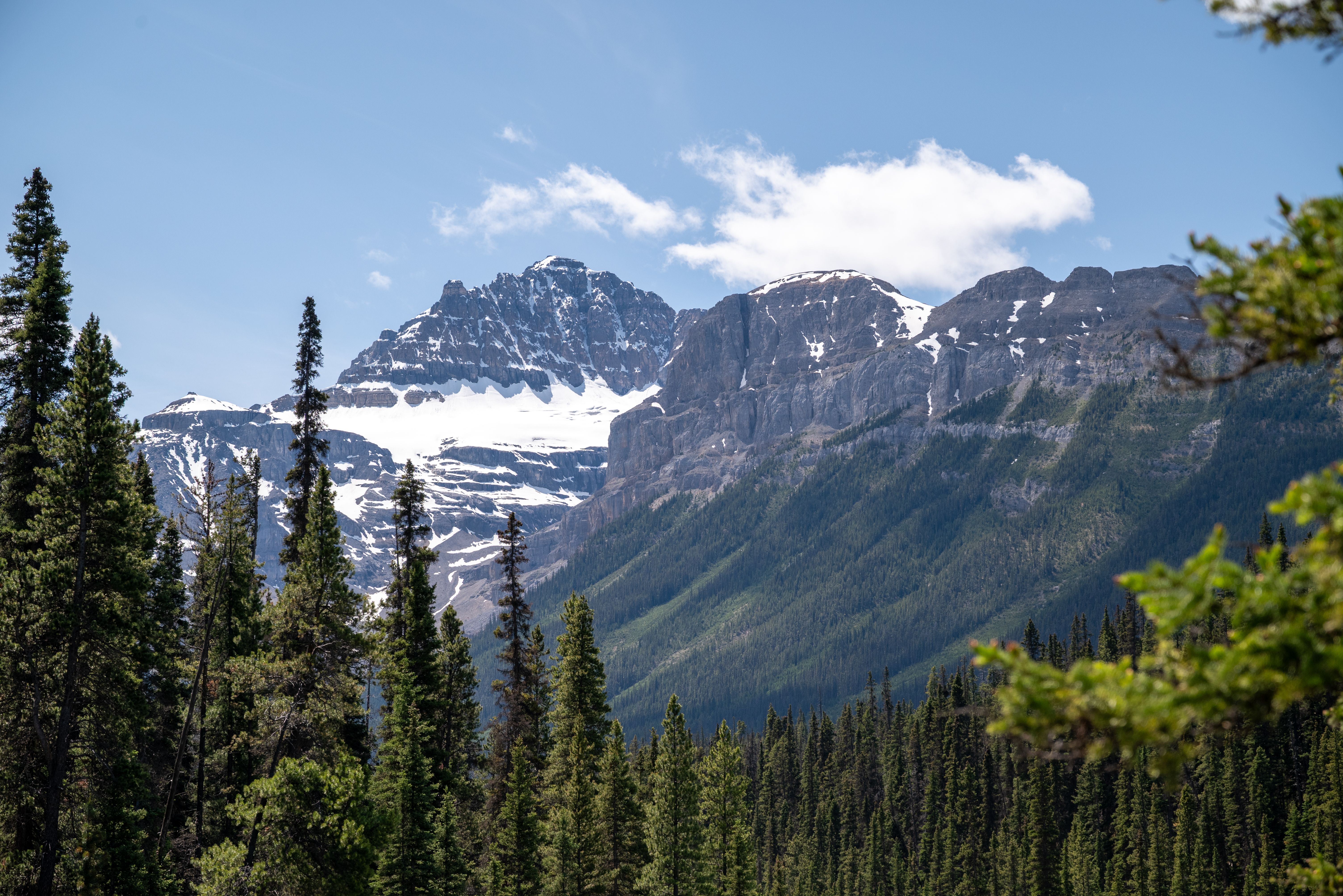Canadian Rockies mountain landscape