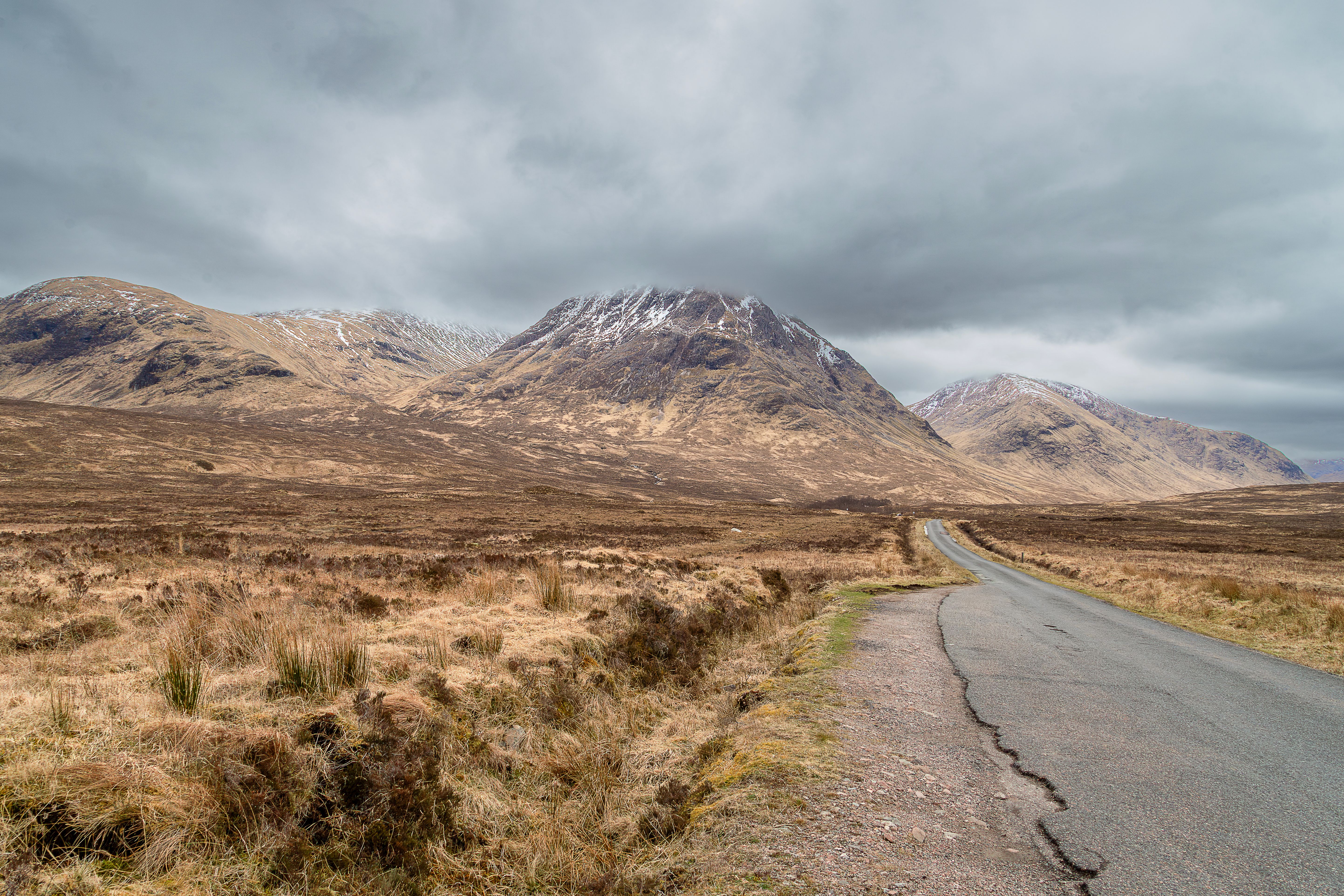 Scottish Highlands dramatic mountain scenery — Two for the Row'd
