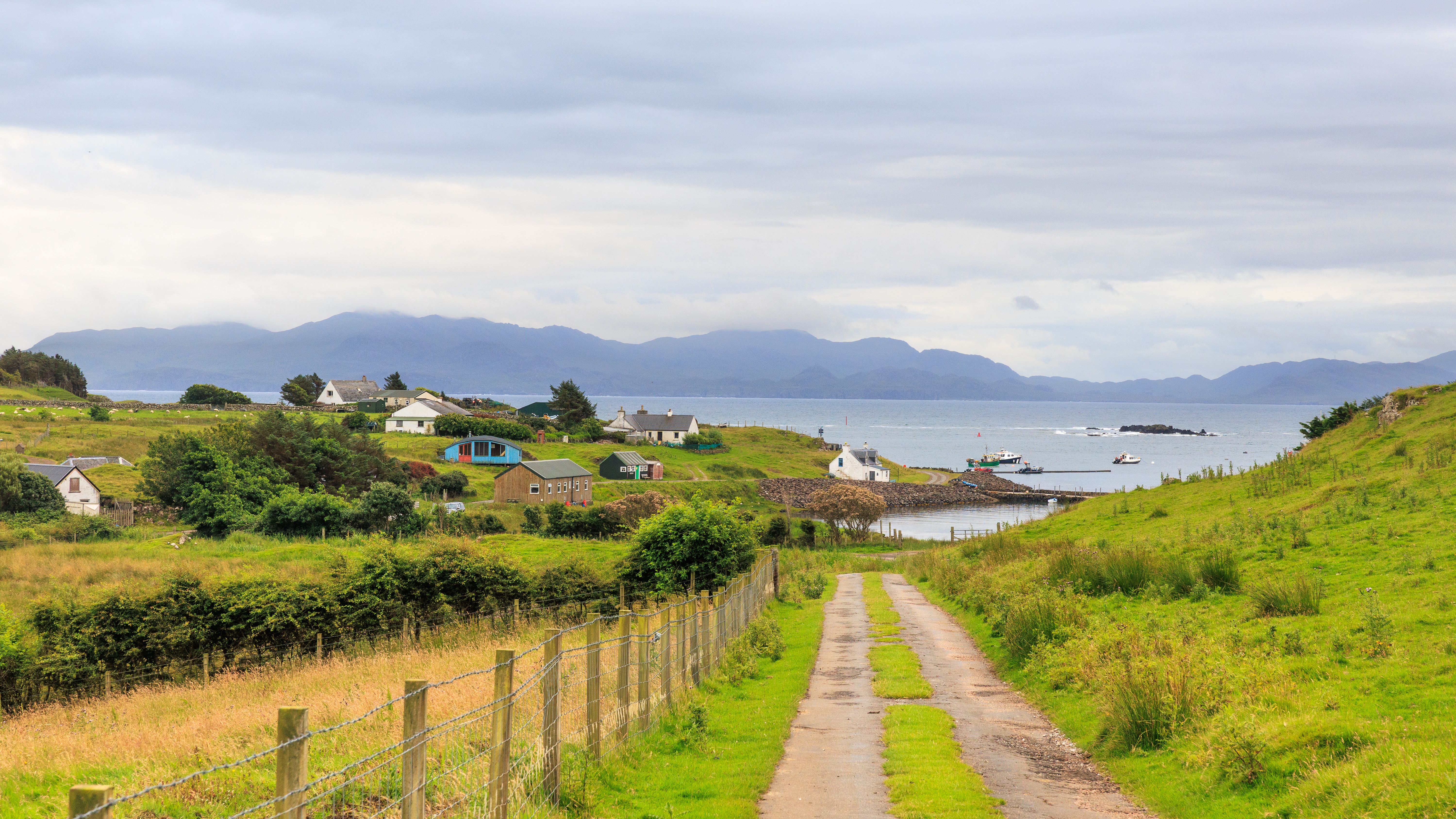 Scotland landscape — Two for the Row'd
