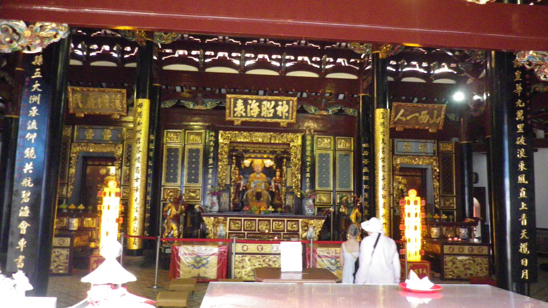 Temple in Singapore, photographed by Nicola in 2012