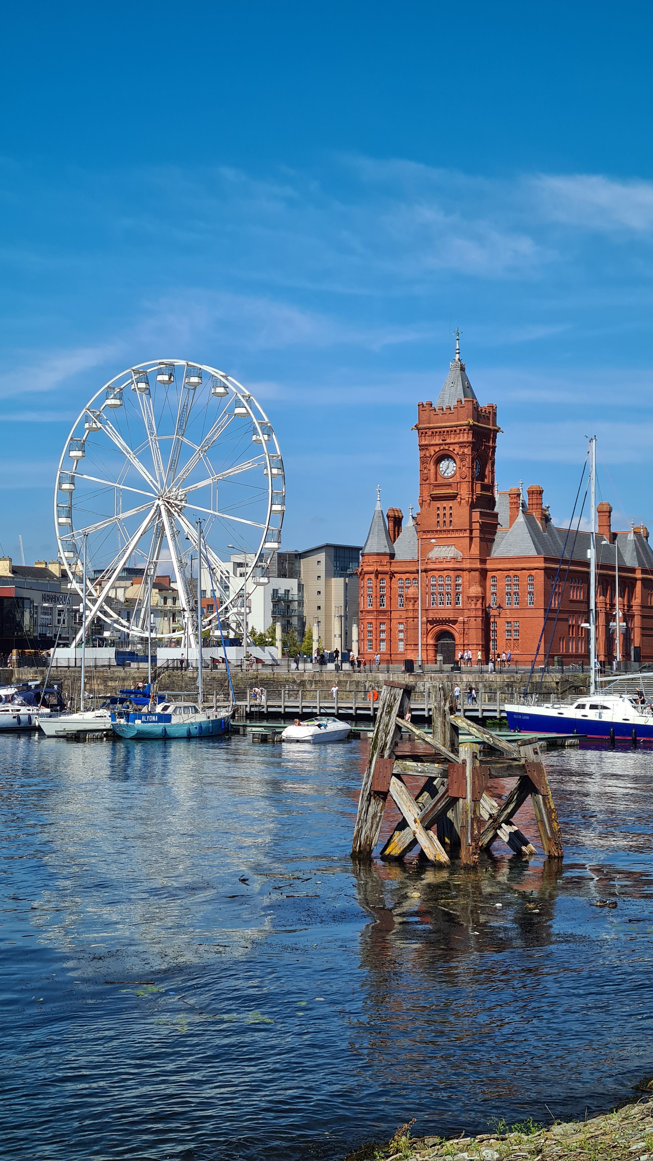 Swansea waterfront and bay — Two for the Row'd