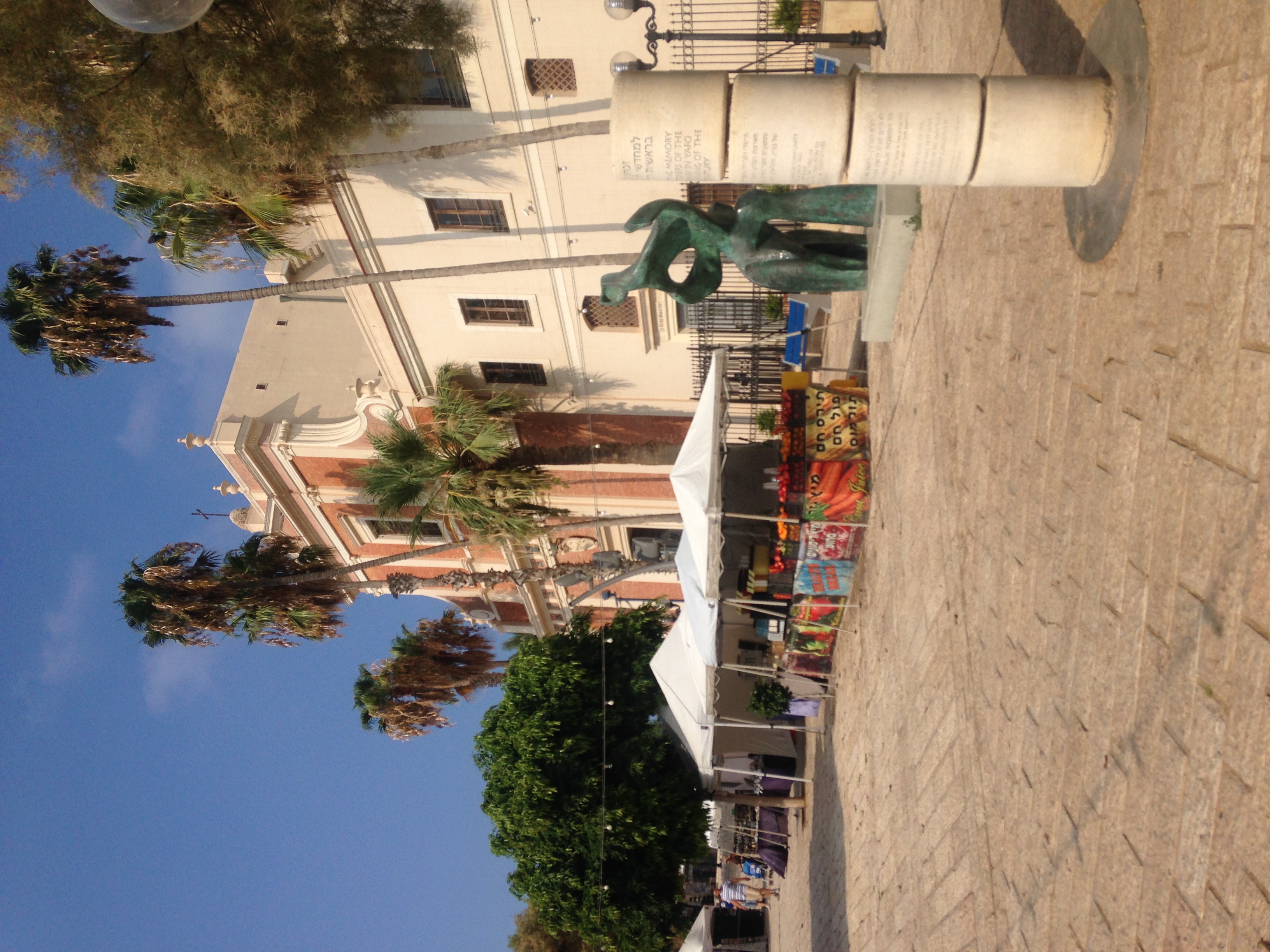 Street scene in Tel Aviv during our 2018 stay