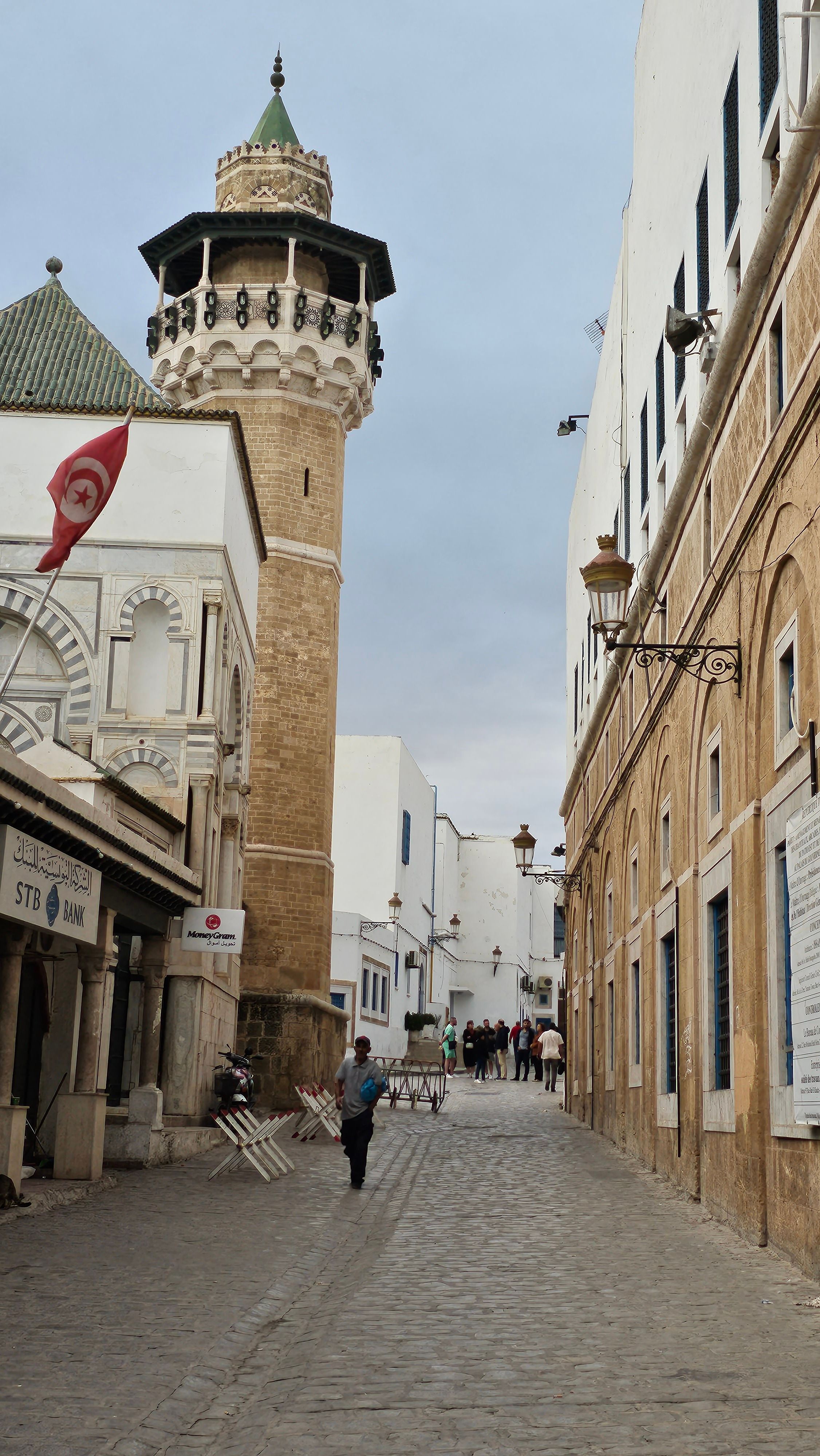 Architecture and streets in Tunis during our 2009 visit