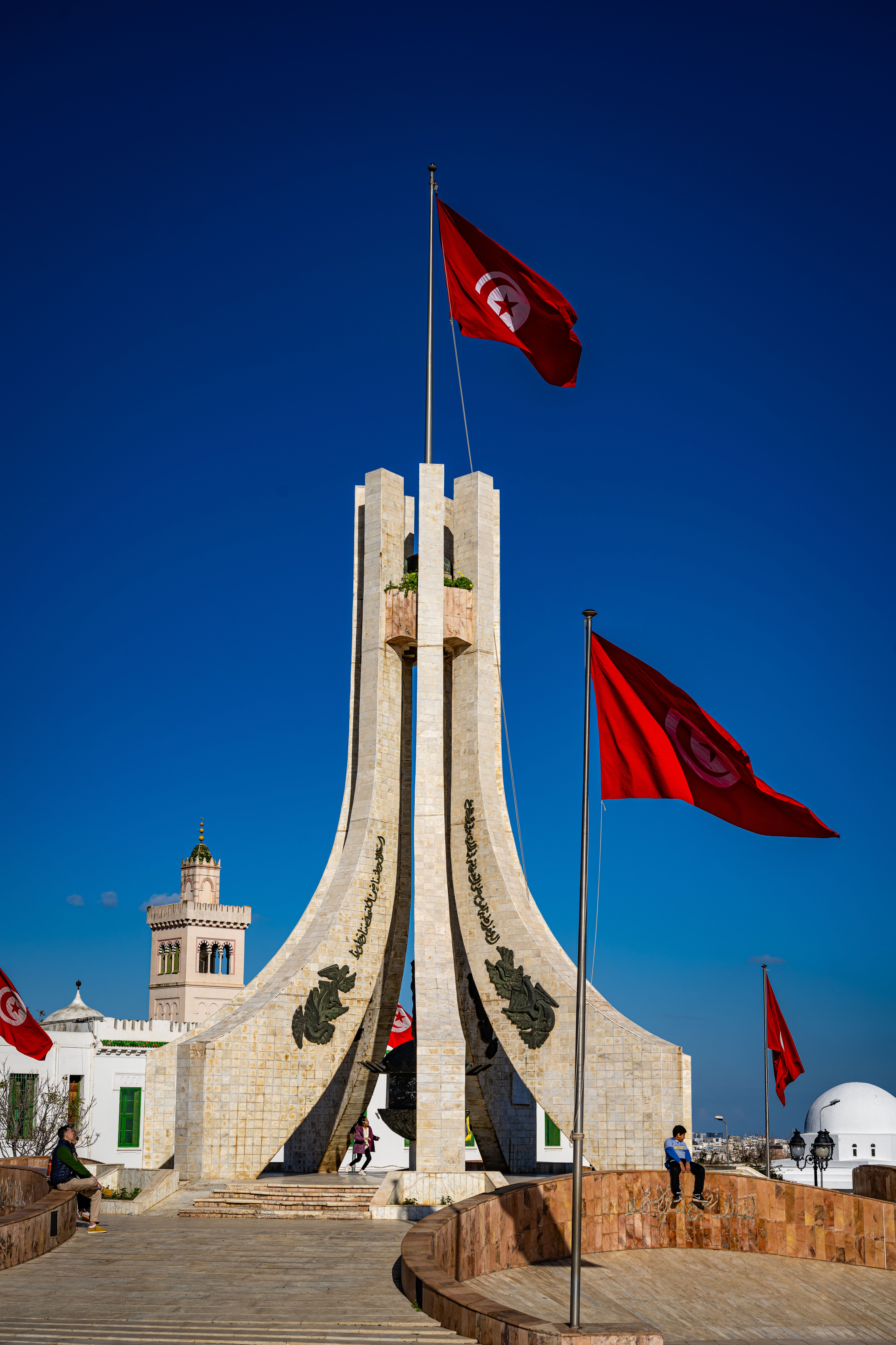 Tunis city scene from our 2009 Tunisia holiday