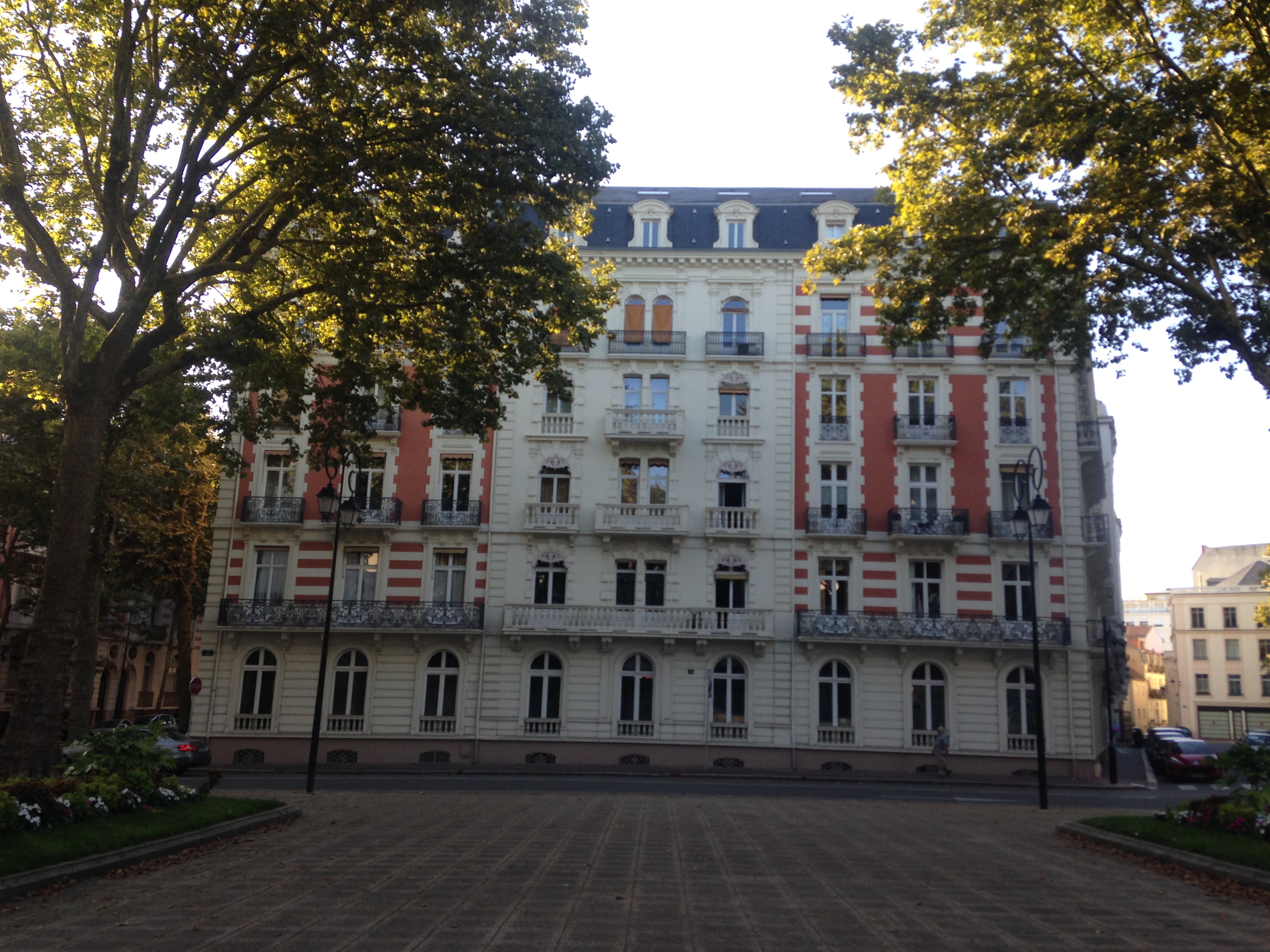 Elegant historic building in Vichy, France