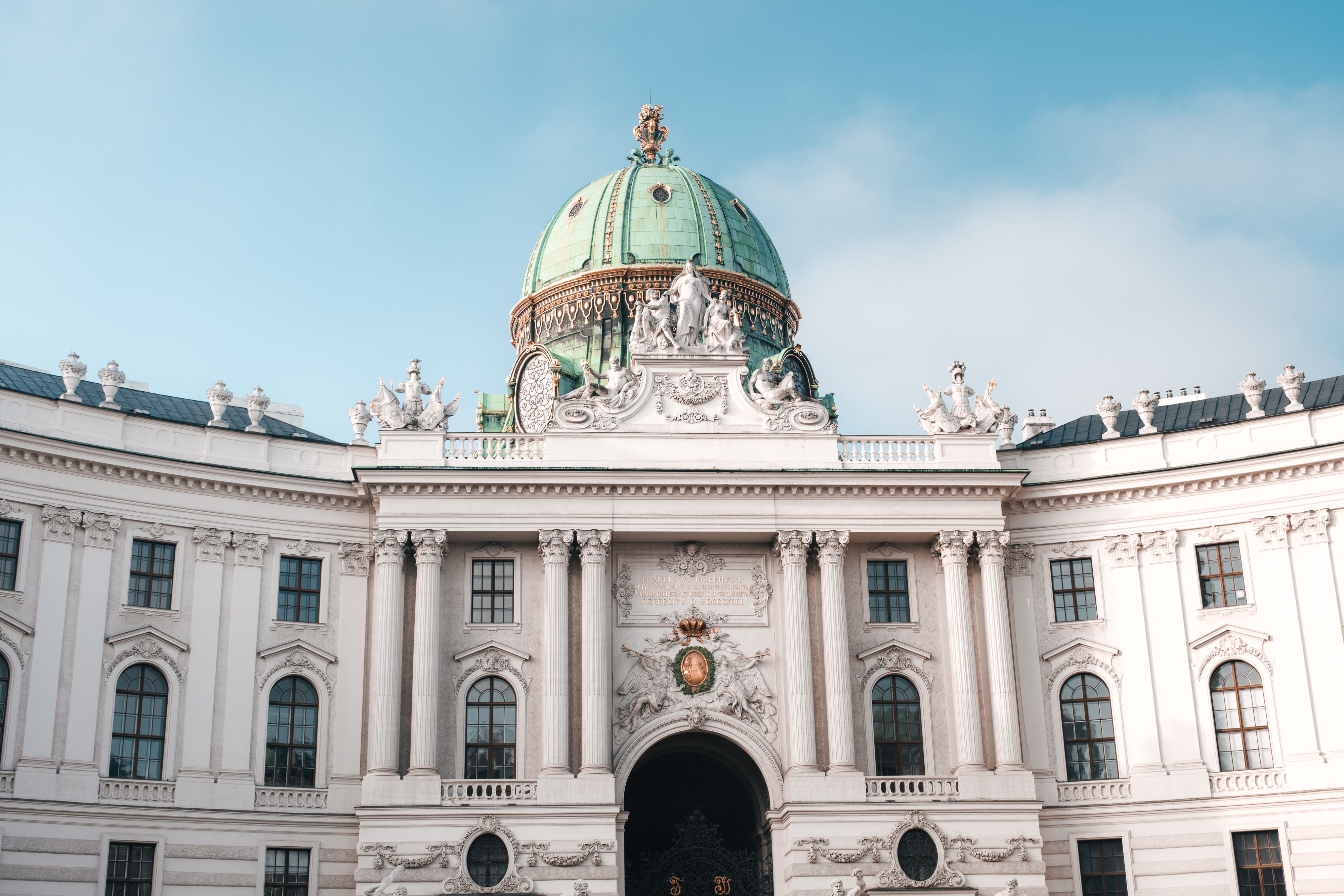 Vienna historic square