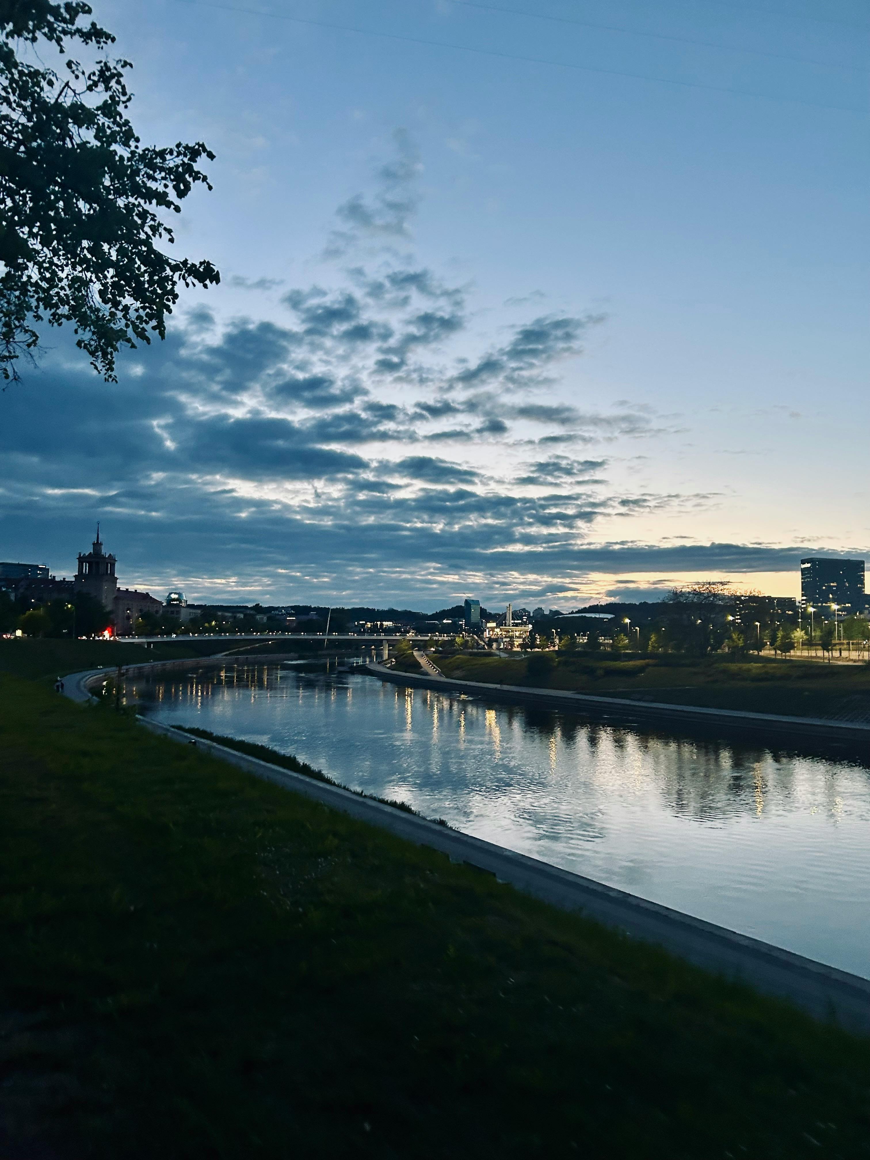 Vilnius river — Two for the Row'd
