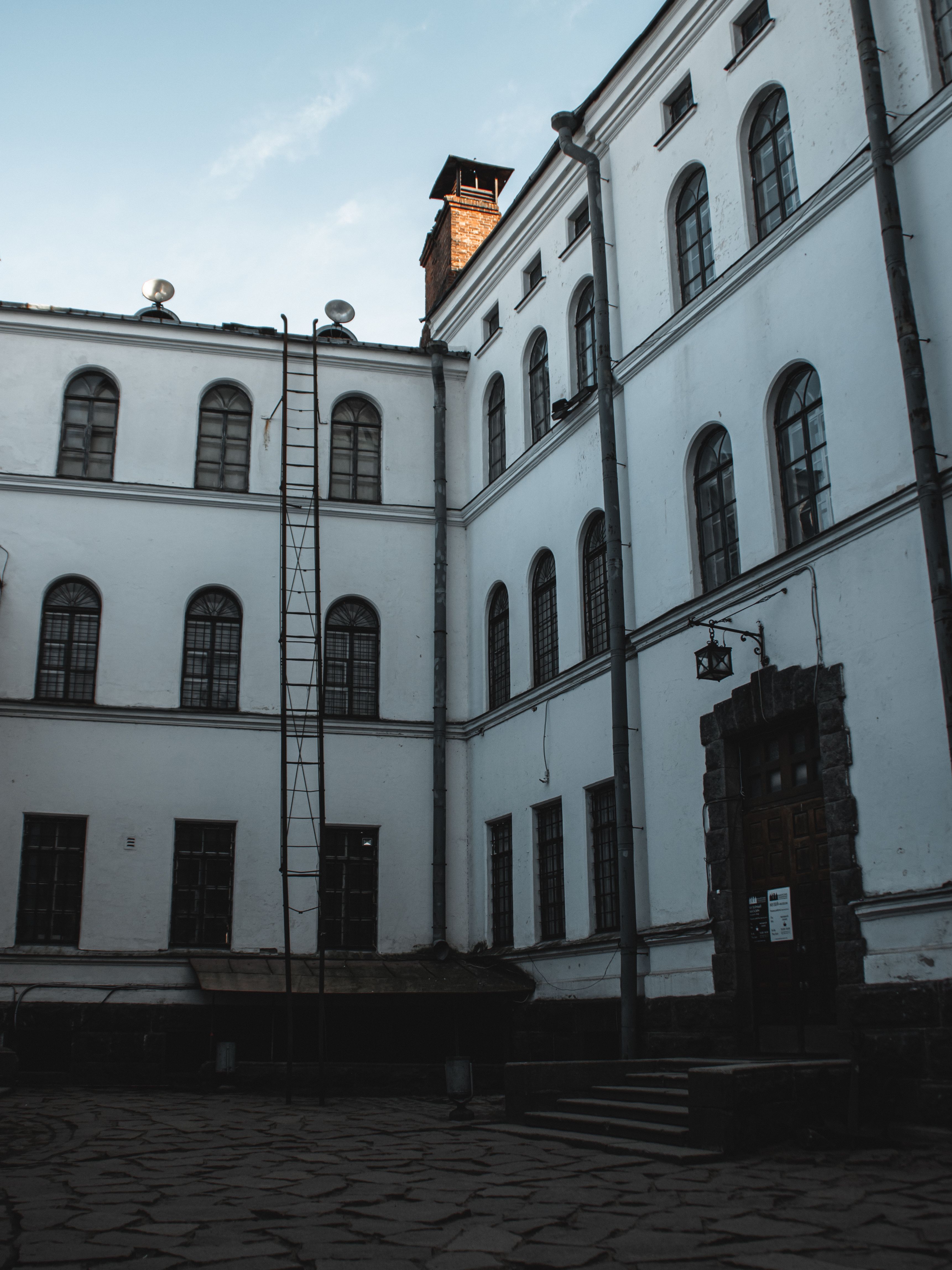 Historic building inside Vyborg