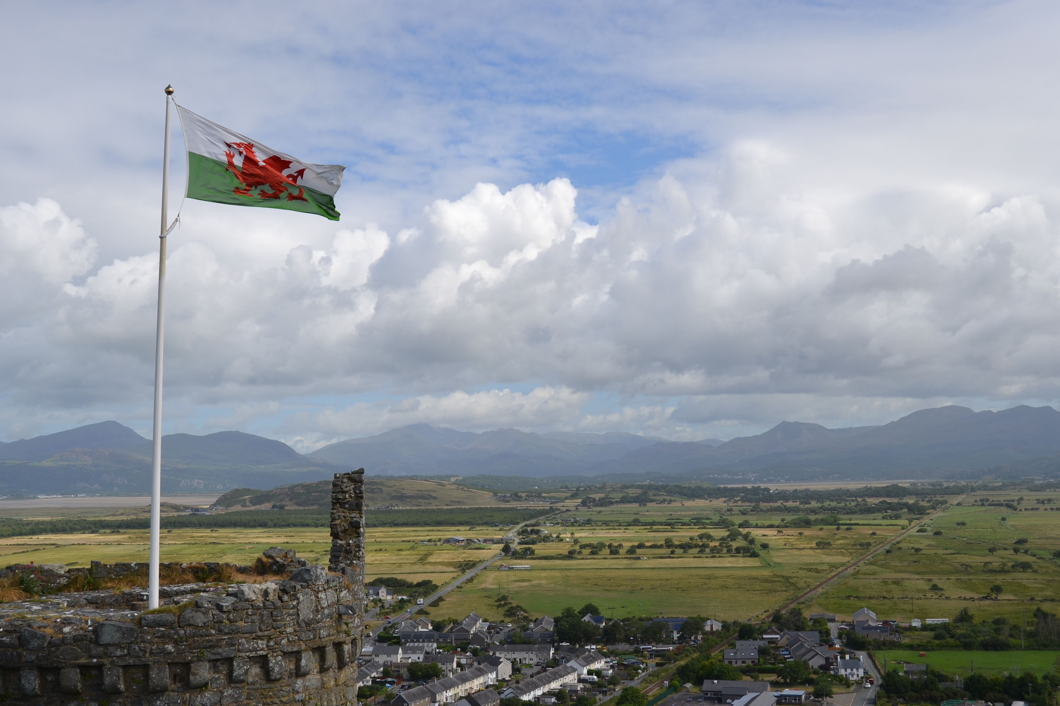 Welsh landscape — Two for the Row'd