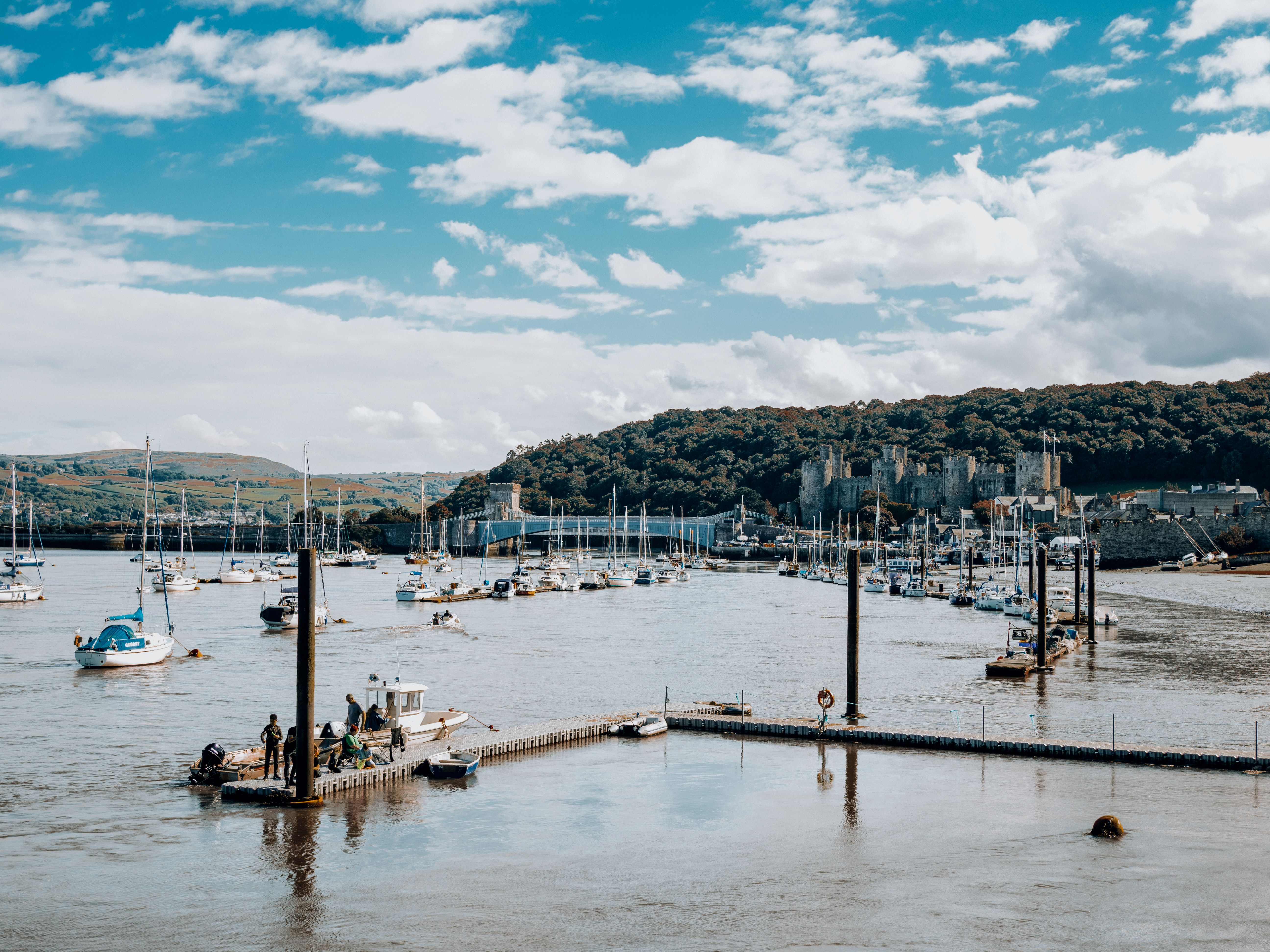 Waterfront in Wales — Two for the Row'd