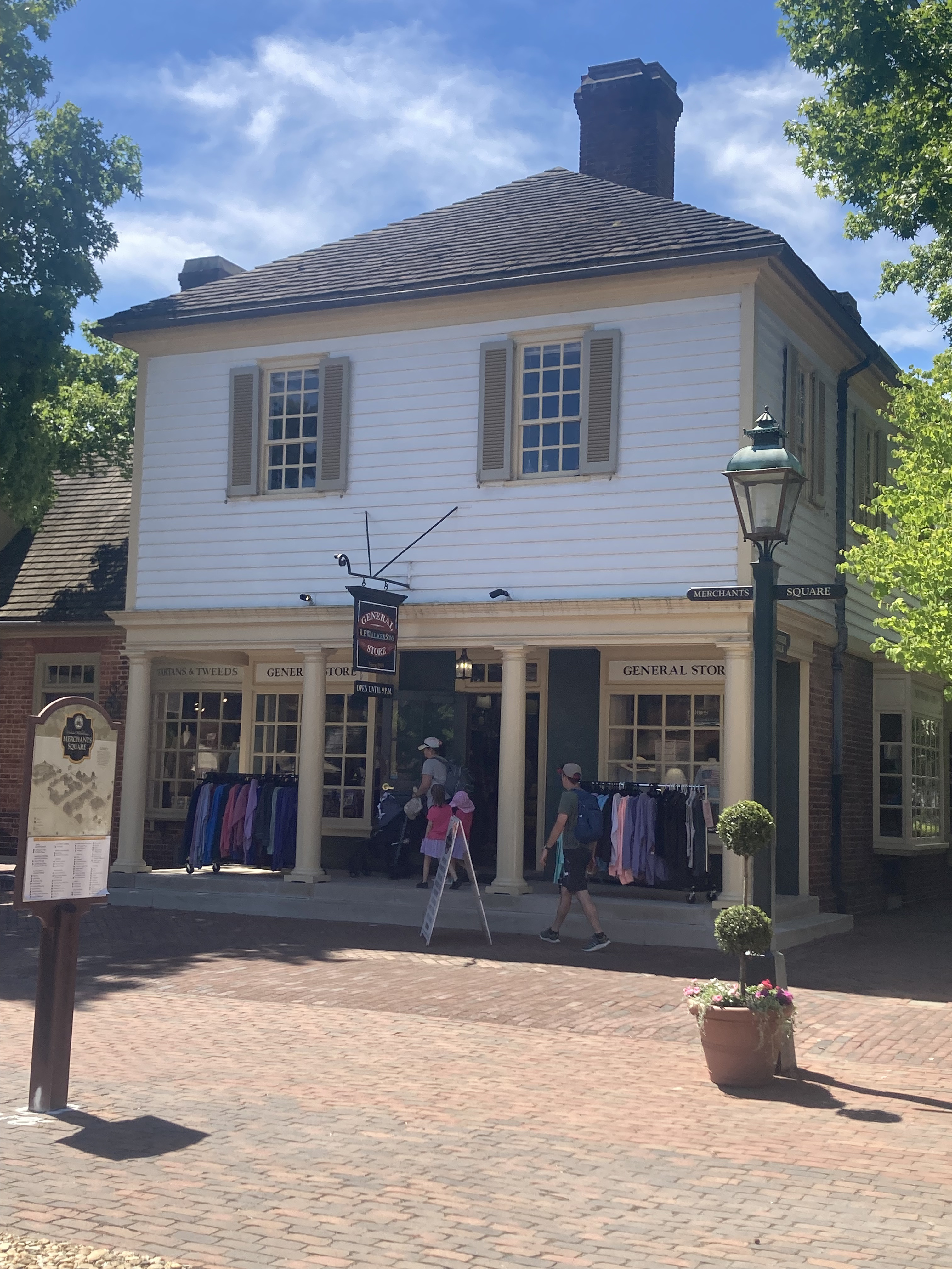 Historic Williamsburg Virginia during our road trip