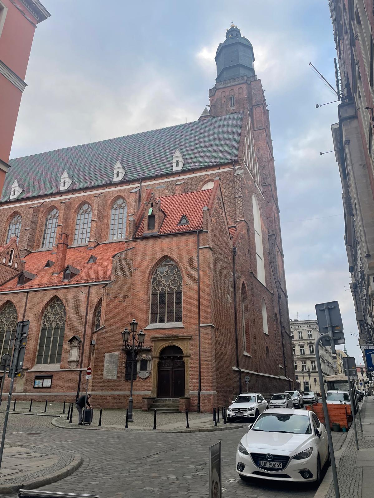 St Elizabeth's Cathedral Wrocław — Two for the Row'd