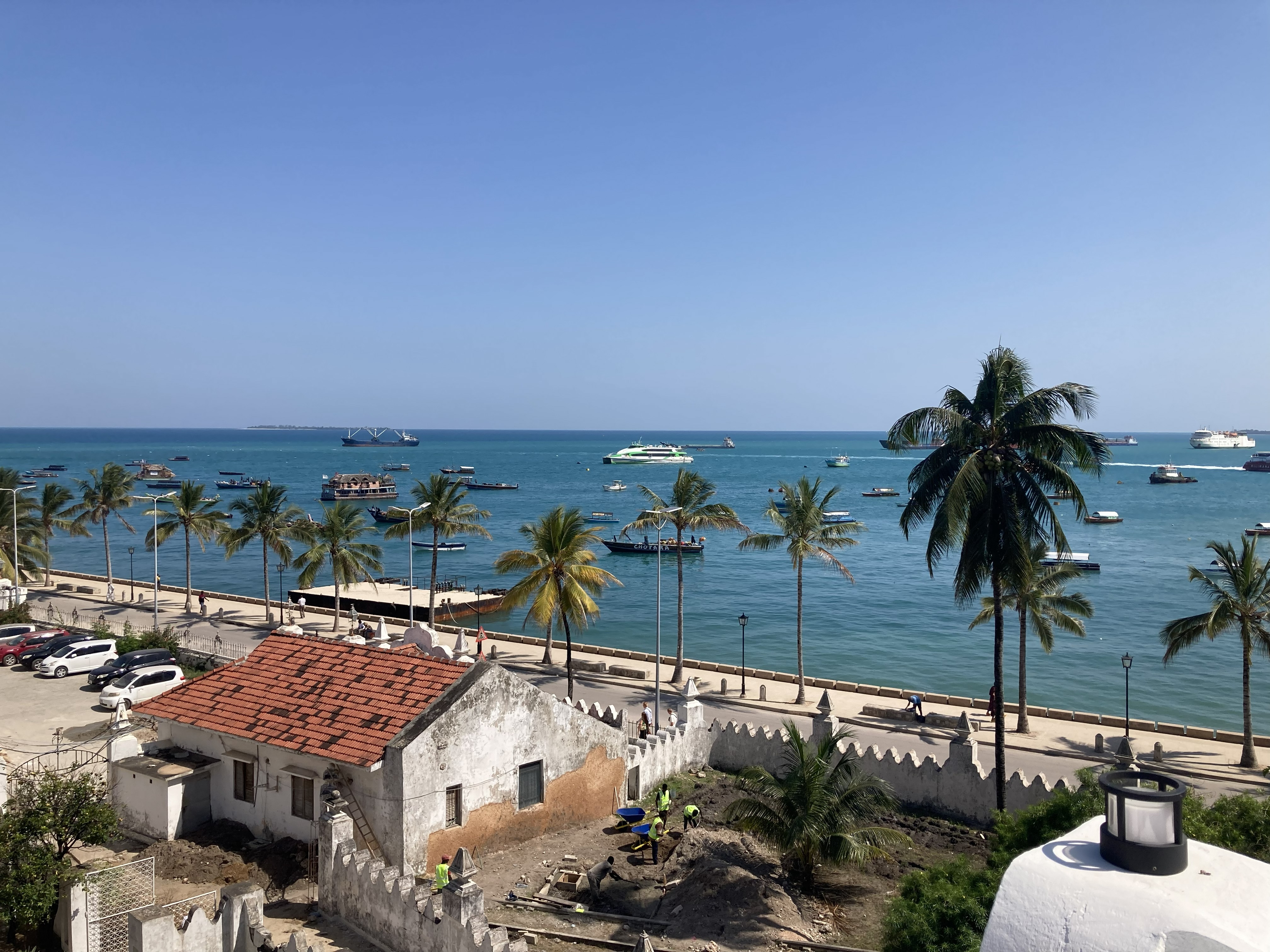 Zanzibar coastline beach — Two for the Row'd
